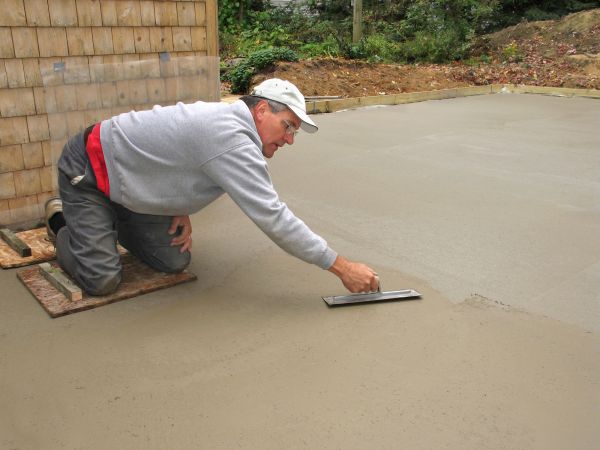 Concrete Slab Finishing in Brentwood